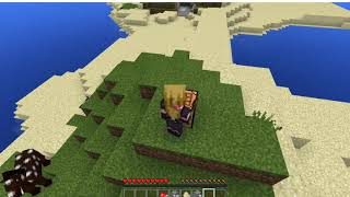 マインクラフト3日目　木の板６つで木のドアを作る