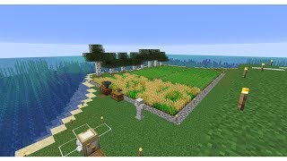 #7【マインクラフト】今日も孤島を開拓 何か施設を作る