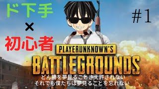 ［PUBG］どん勝するまでやらない！！耐久性の低いゲーム実況者［PS4］＃1