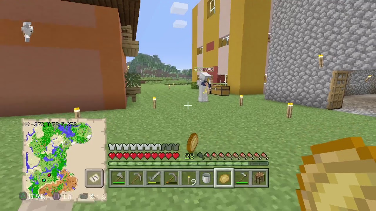 ジジクラ　＃4初心者三人でサバイバル生活　マインクラフト