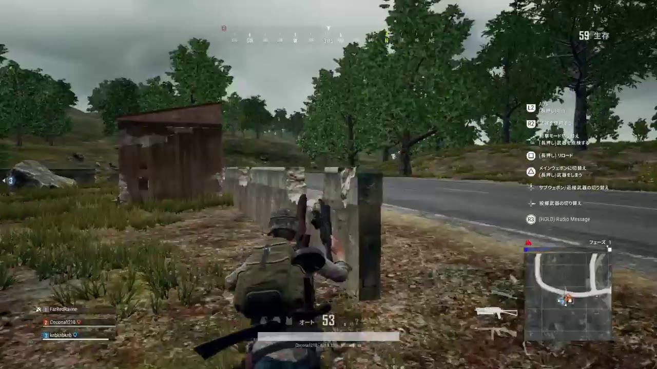 ＃４[バトルロワイアル]PUBG　ココナ実況　[ココナ視点]