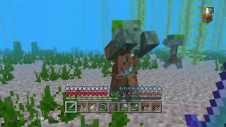 マインクラフトライブ 海底神殿に核をぶちこむ #52