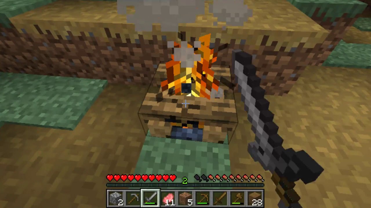 「マインクラフトサバイバル実況]part1やっていきます！