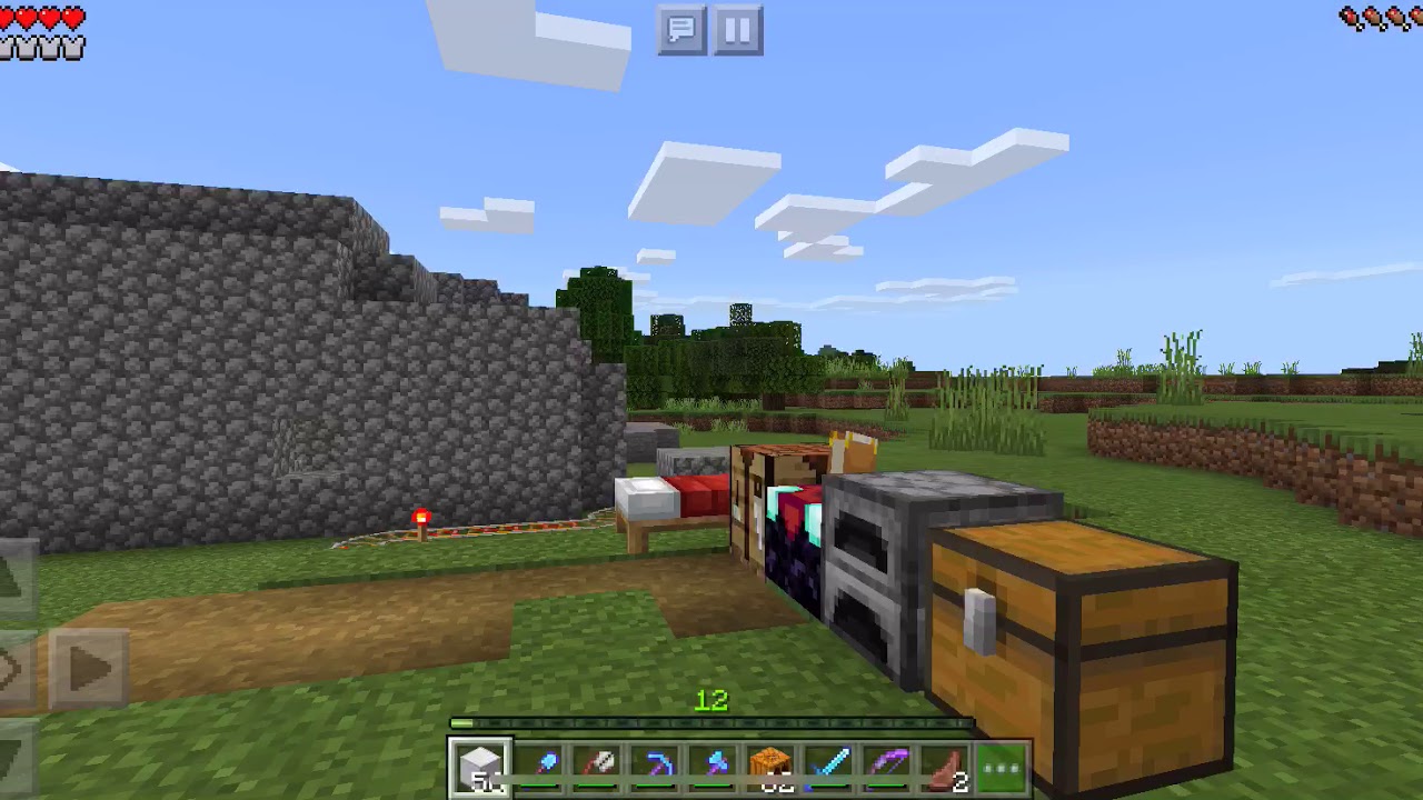 7歳児が、ただマインクラフト をしている