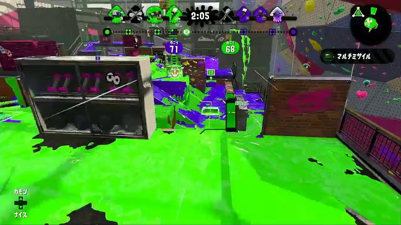 Xを目指すスプラトゥーン2　ガチヤグラ