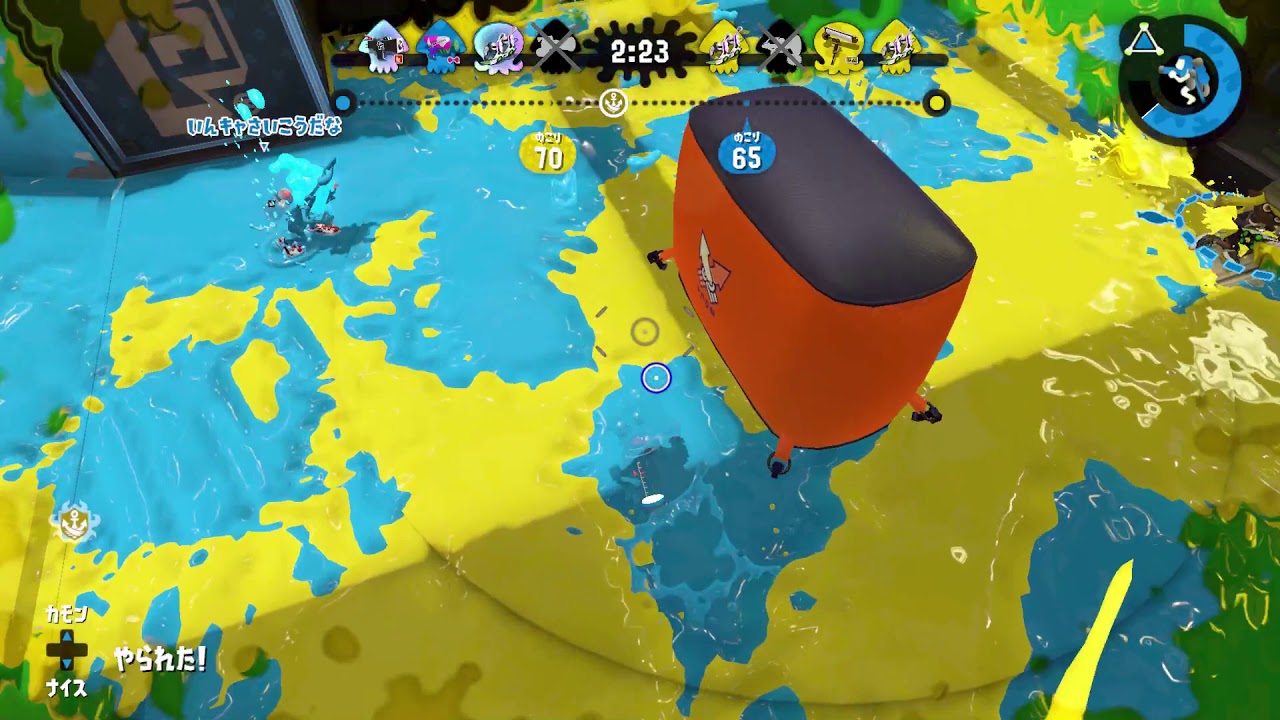 【スプラトゥーン2】2500部屋ホコ21キル