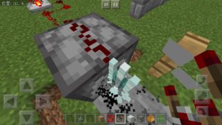 【マインクラフト PE】トライデントを使った芸術