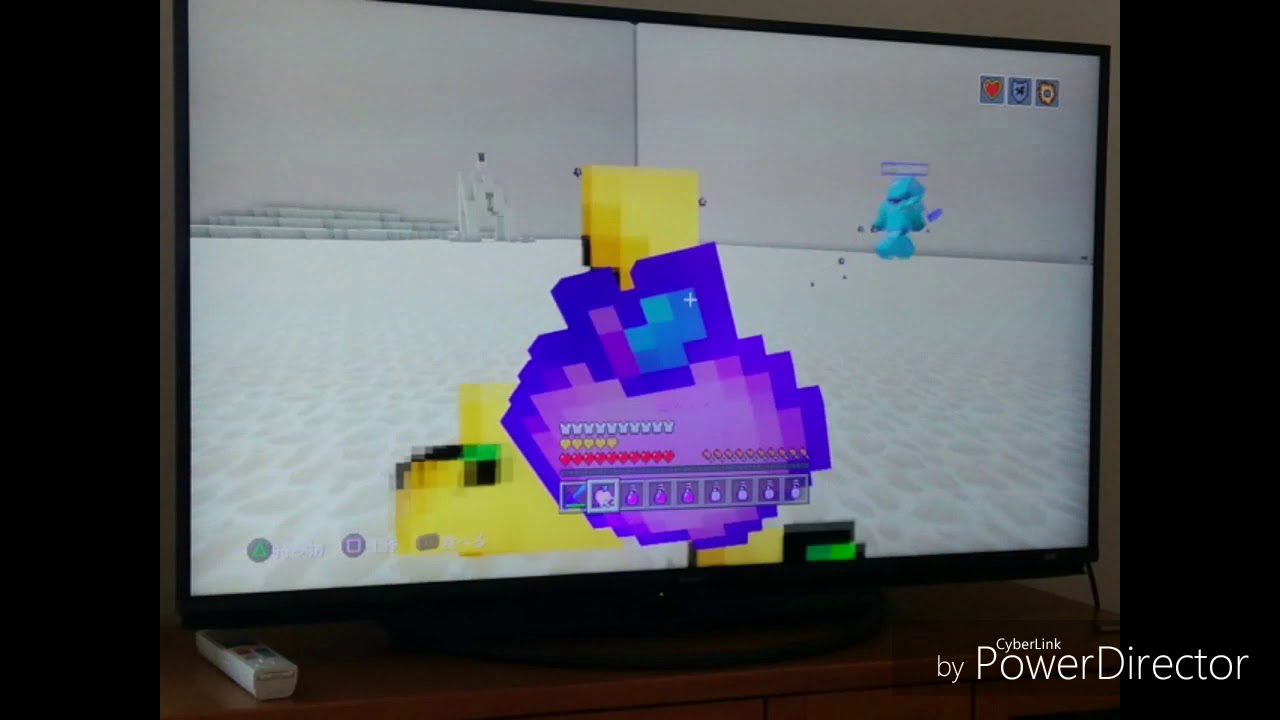マインクラフトPS3 害悪とカオボイとPVP