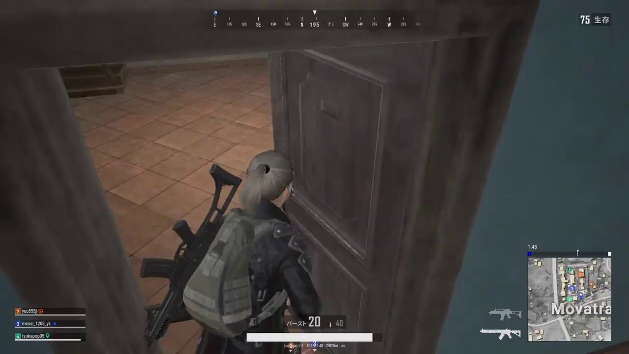 『PS4版PUBG 』実況放送。朝の世界一下手な初心者のぱぶじー！♪