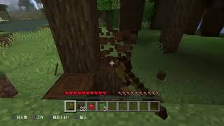 マインクラフト　声なし　嫁とほのぼのプレイ