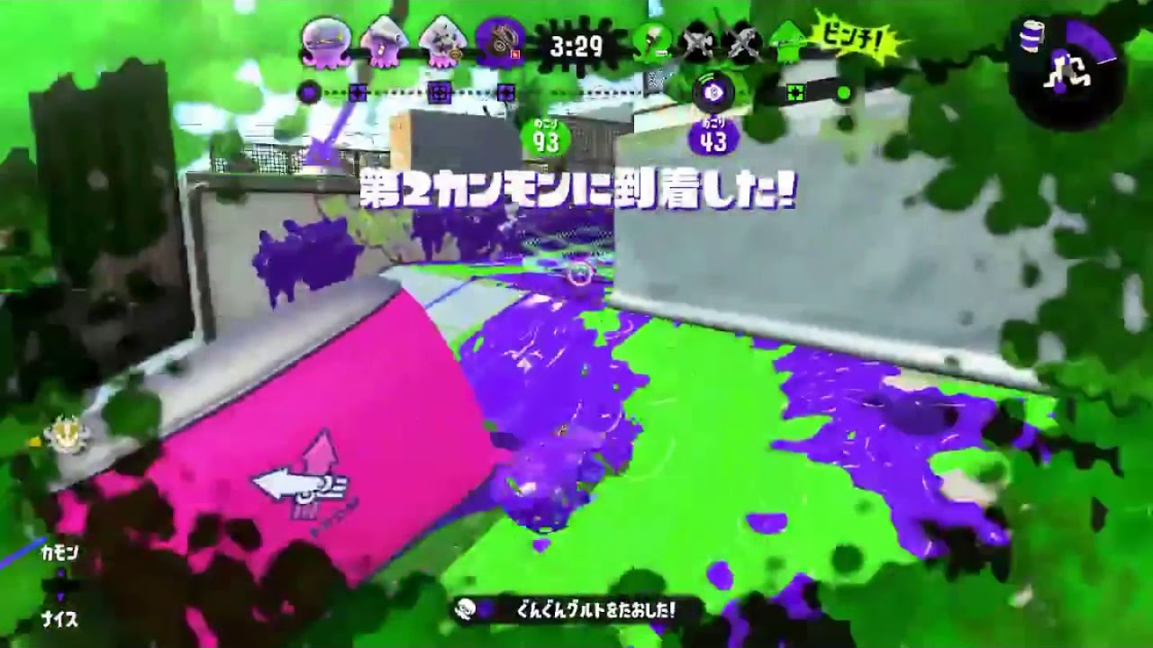 スプラトゥーン2超かっこいいキル集     ナンセンス文学