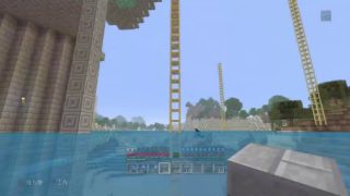 いずみのライブ「マインクラフトPS4」@サバイバル建築　まったりながら見推奨ライブ　雪国編　台風の朝マイクラ