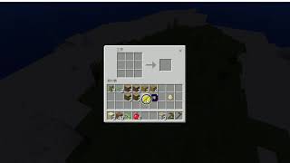 マインクラフト3日日　棒と板で木のシャベルを作る