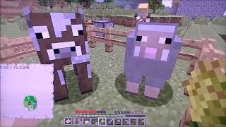 マインクラフトwiiu　フレクラ#1　復活地点が村!!