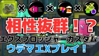 概要欄にいいこと(？)書いてあるかも？『スプラトゥーン2』エクスプロッシャーカスタムガチマッチ！【ウデマエXプレイ】