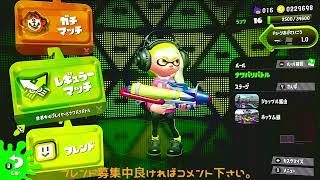 【スプラトゥーン2】今日の初心者イカはサモラン疲れたからレギュだ
