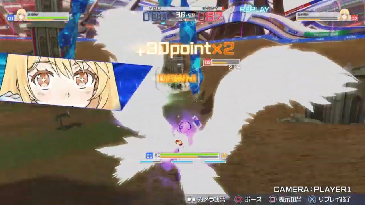 とある魔術の電脳戦機 エンジェラン VS エンジェラン スマート同士の同キャラ対戦