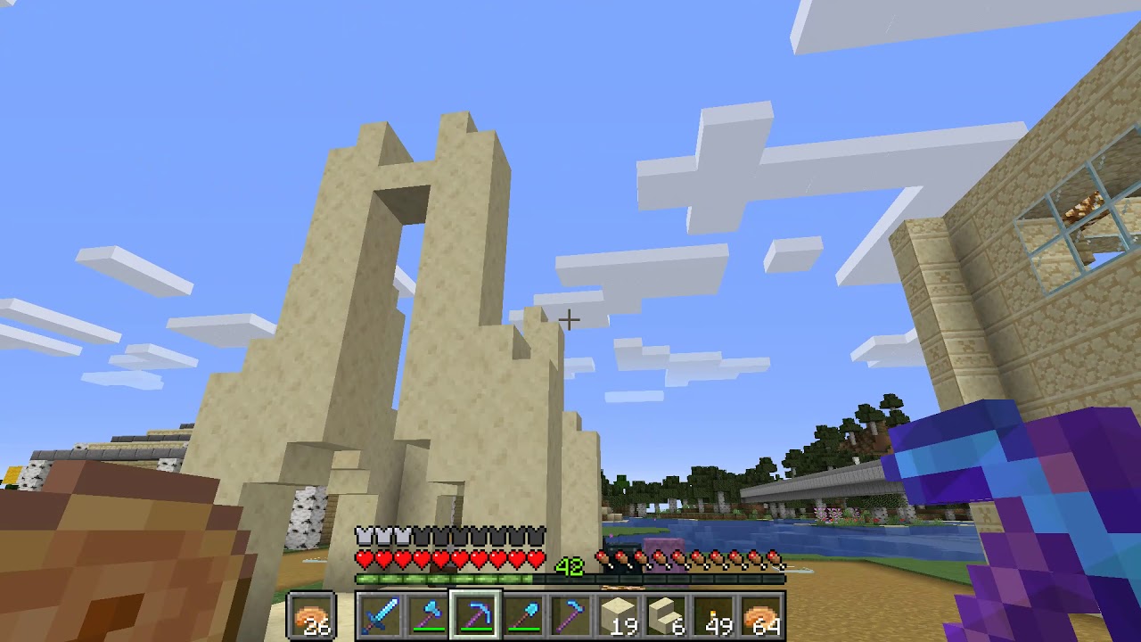 【マインクラフト】MC 635 海岸のオブジェ制作