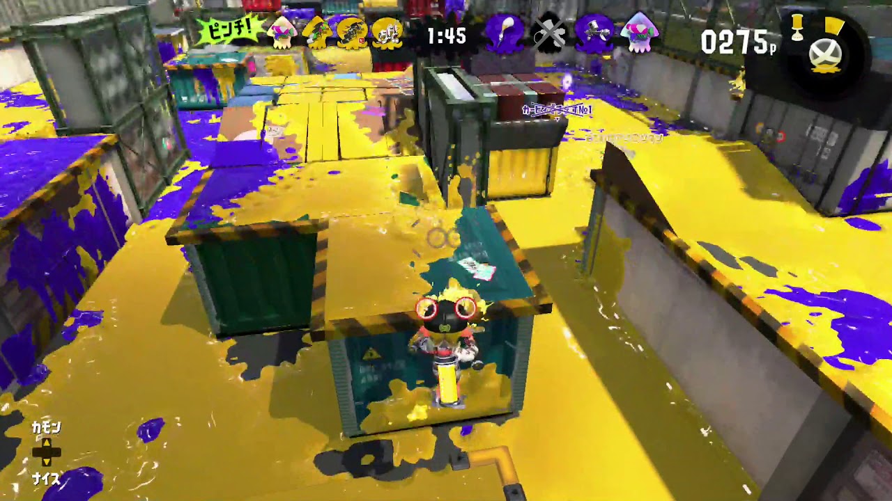 まお スプラトゥーン2 ナワバリ12