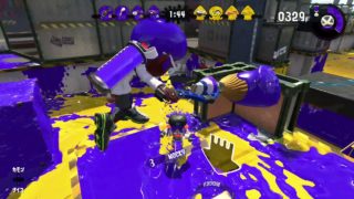 まお スプラトゥーン2 ナワバリ9