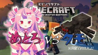 【マインクラフト】洞窟の秘宝【#小鳥遊めとろ #生とろ】