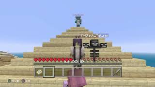 深夜配信　仲間と空とマインクラフト