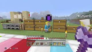 【マイクラ/PS4】《概要欄読んでね》みんなで村を発展させていく♪／参加型ではないです。【マインクラフト】