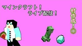 [マインクラフト]プラタナス王国　村作成①