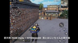 帰ってきた[罰天狗(Punishment TENGU)]PUBG Mobile実況　TEAM HITODENASHI 孫とおじいちゃんと時々猫編