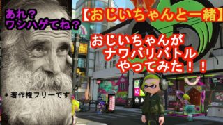 【スプラトゥーン２】おじいちゃんが実況！？　ばあさん今会いに行きます