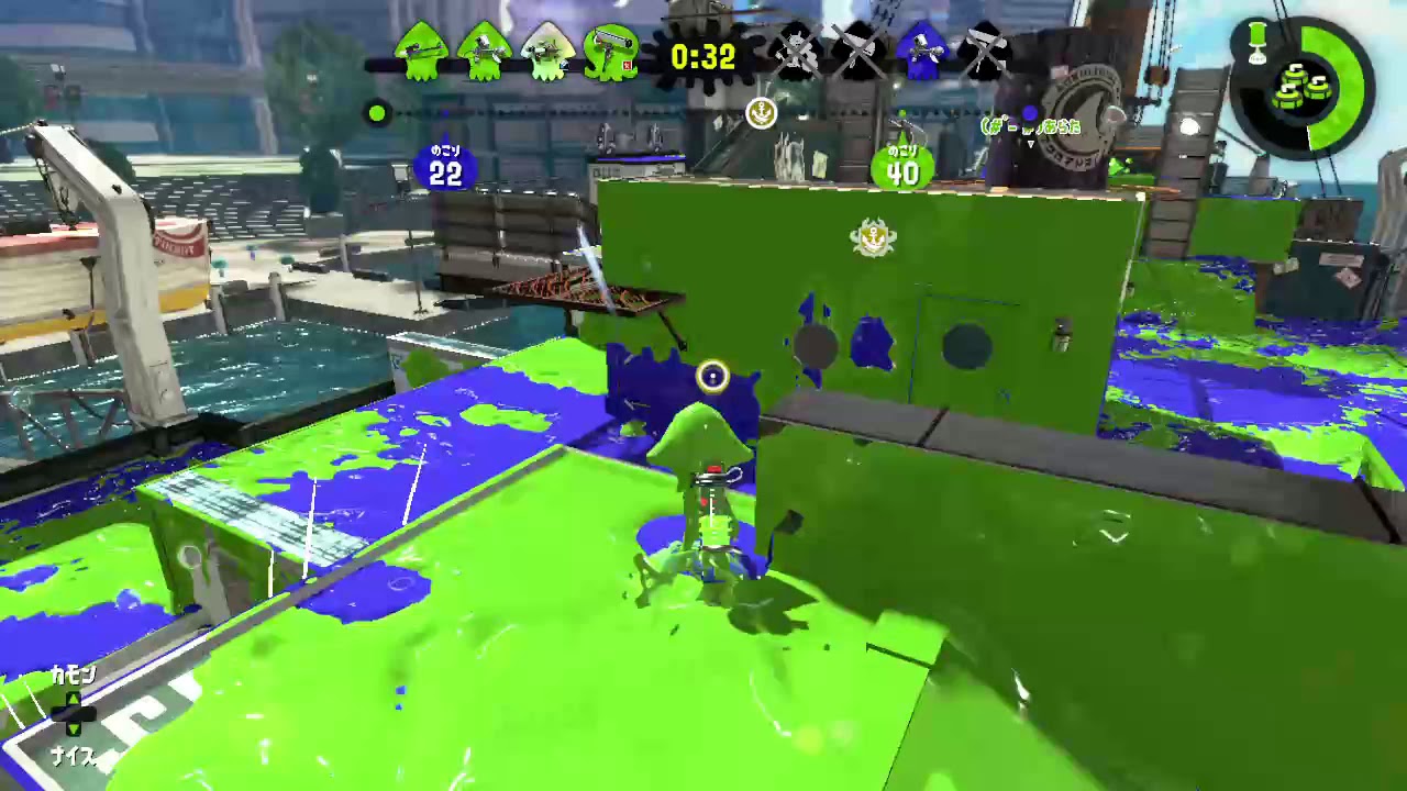 #ガチホコ #スプラトゥーン2 #NintendoSwitch #ノックアウト #カウントリード #Splatoon #任天堂