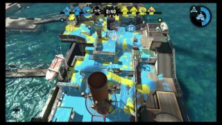 スプラトゥーン２: ガチホコの爆発で回線ごともっていかれた味方[ほこS９]