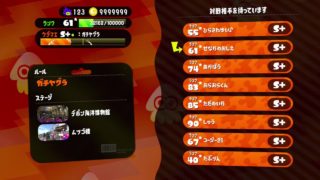 【実況なし】20190906 スプラトゥーン2 ガチヤグラ ウデマエS+0 ムツゴ楼 プライムシューターベッチュー 1