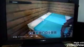 初マインクラフト！！