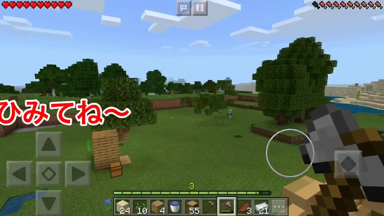 マインクラフト【あまくら。】家と、家の内装と畑を作る！！part3