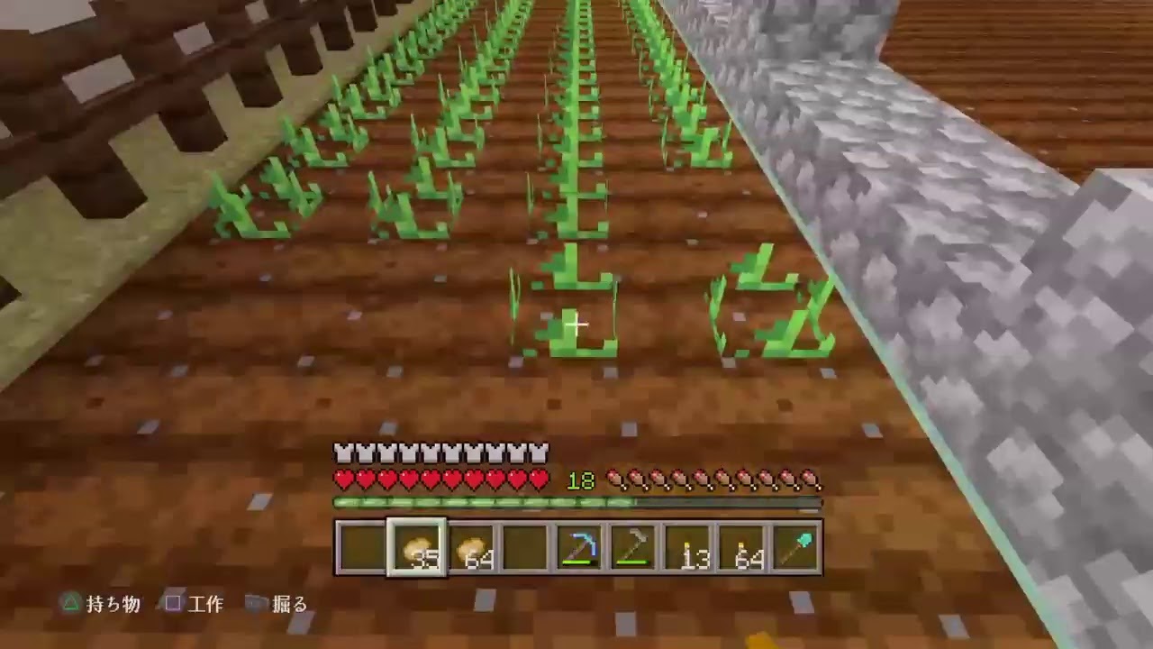 ［マインクラフト］　まったり村を発展させていく