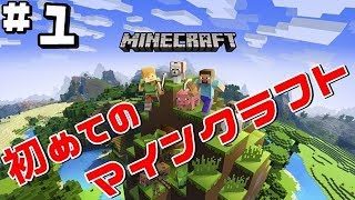 【マイクラ】ほぼ雑談と散歩「おじさんのやる　マインクラフト #１」