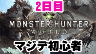 2日目【マジで初心者】R18禁が逝くモンスターハンターワールド