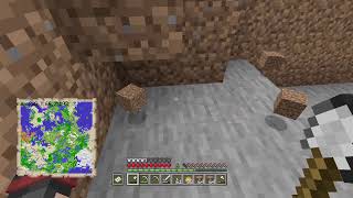 [マインクラフト]　地下採掘した後整地しながら家作りたい