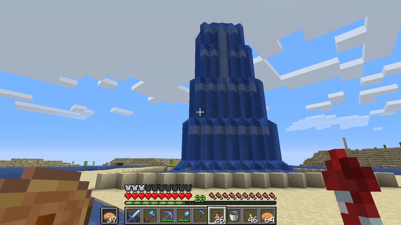 【マインクラフト】MC 643 砂漠に噴水を作ろうその2