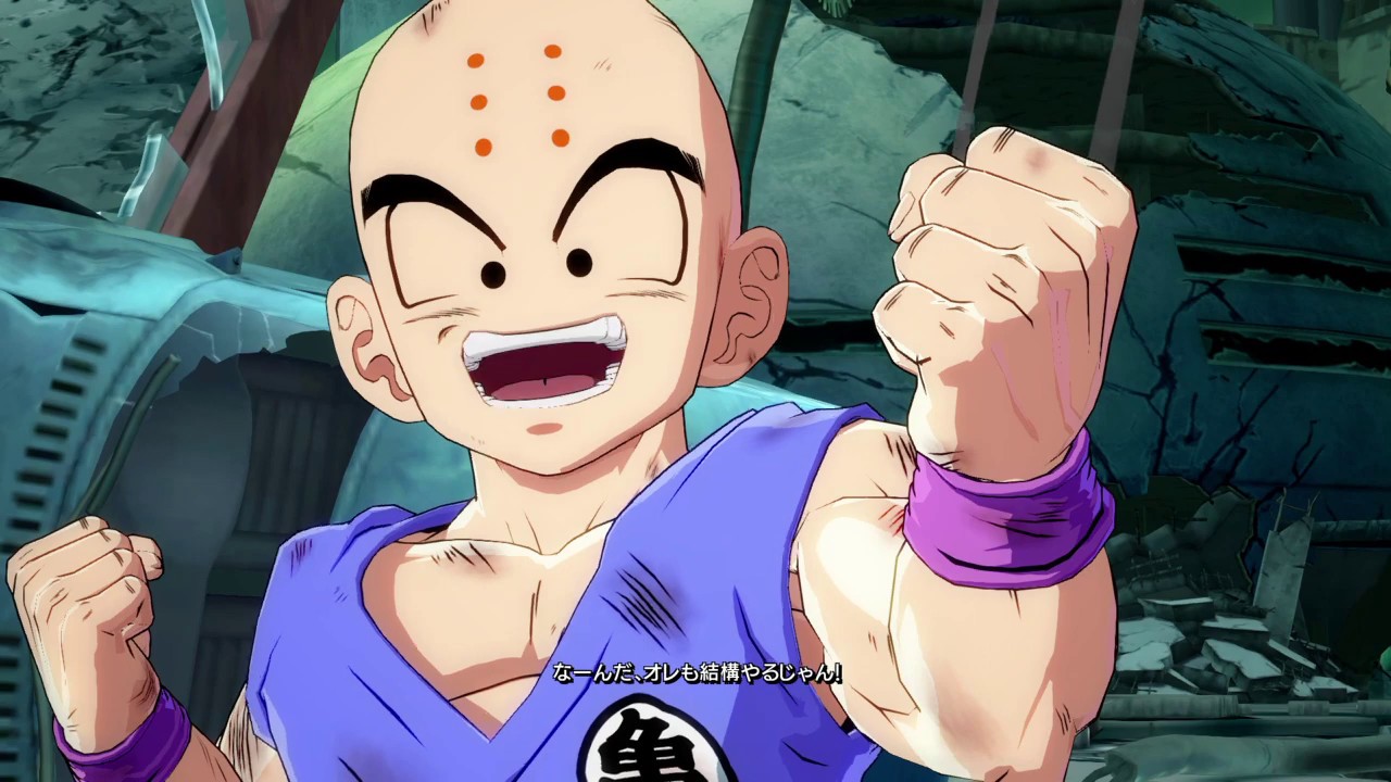 ドラゴンボール ファイターズ　世界１位クリリン　これが地球人最強か…