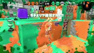 【スプラトゥーン2】対抗戦（黒ZAP視点）