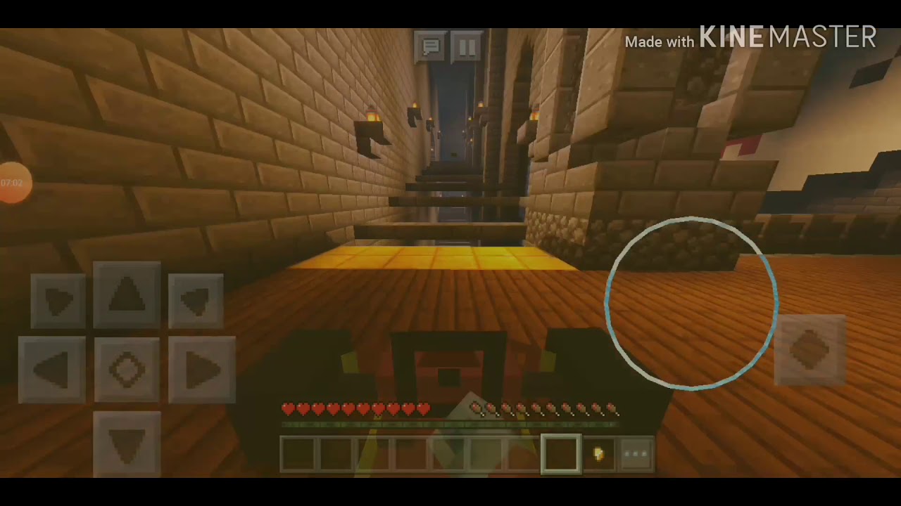 マインクラフトPEにマリオカートを遊んでみた。