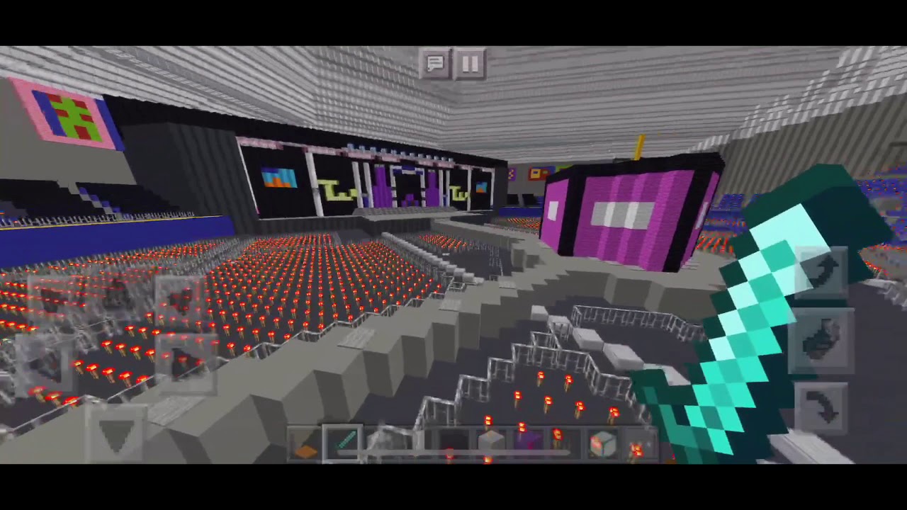 Minecraft TWICE DOME TOUR #Dreamday ステージ再現 パート2 マインクラフト巨大建築 マイクラ建築