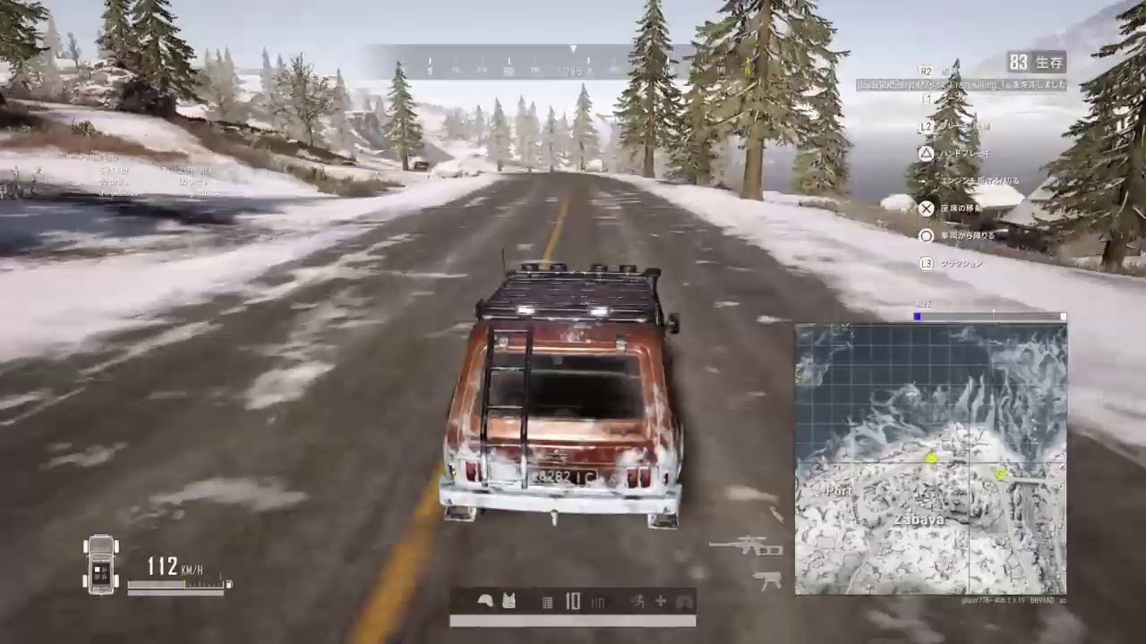 【PUBG】実況なし【PS4】