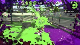 【スポーツ中継風スプラトゥーン2実況 #8】ガチホコを塗りでサポート！ ゴールへの一本道だ!!