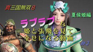 【真三国無双８】ラブラブな姫と張飛を見て幸せになる動画　＃3