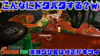 【スプラトゥーン2】こんなドタバタする？ｗサーモンラン！