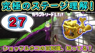ジャンプで「27」カウント！究極のステージ理解 in ショッツルホコ【スプラトゥーン2】