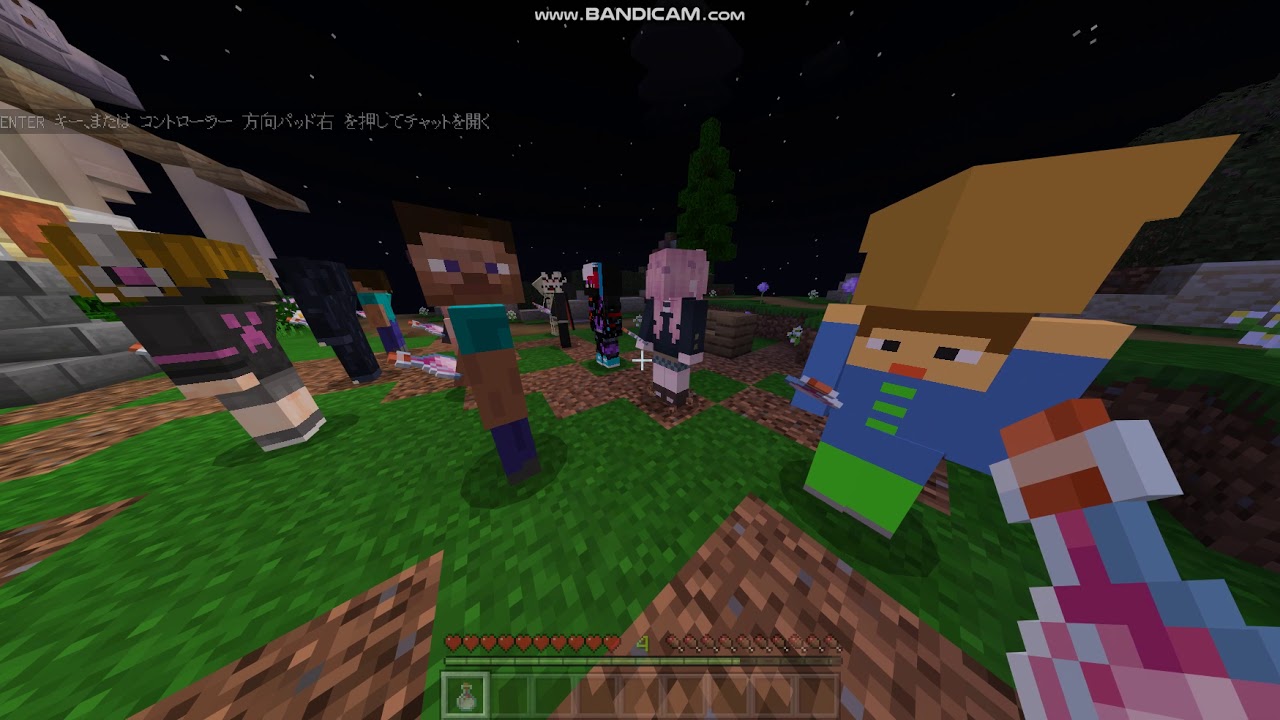 『マインクラフト』ブロックかくれんぼ１